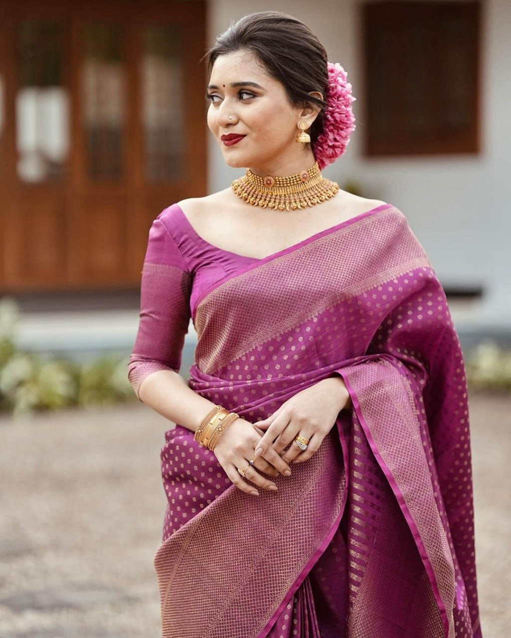 Rupali – Banarasi Soft Silk Saree