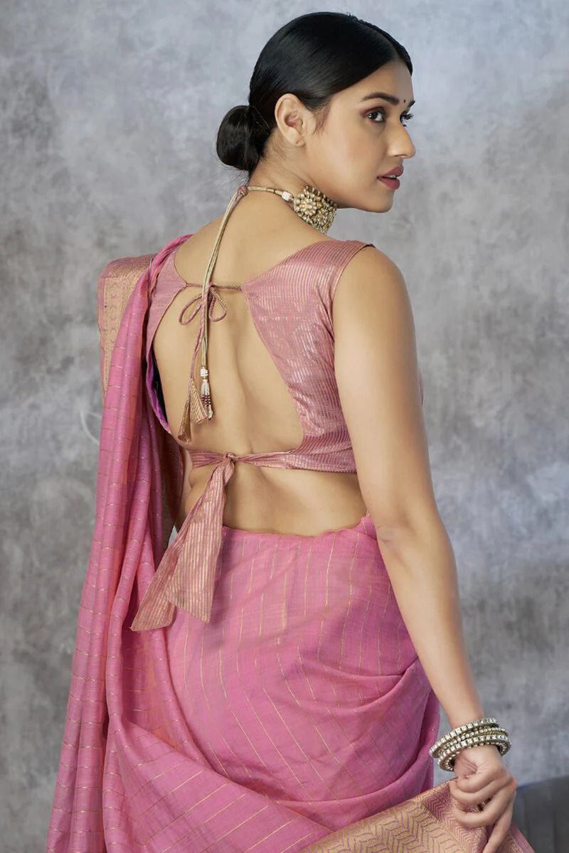 Eesha – Pure Cotton Weaving Handloom Saree