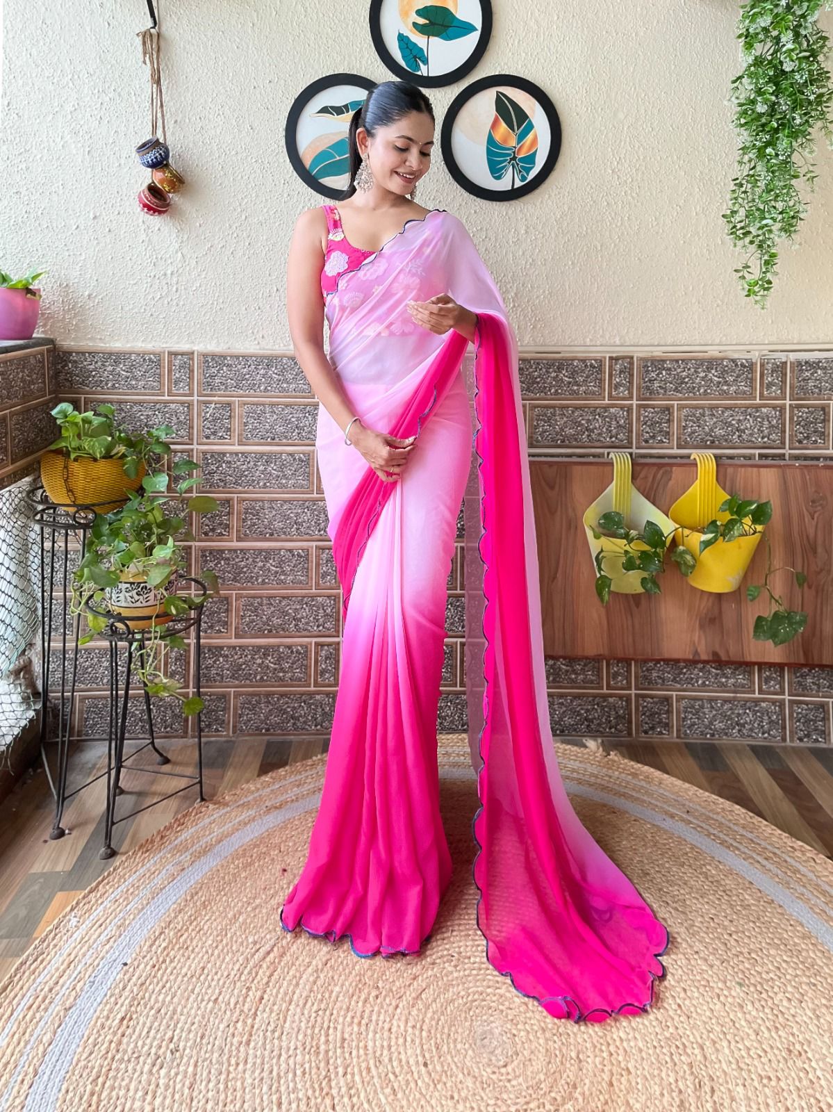 Avni – Ready-to-Wear Georgette Saree