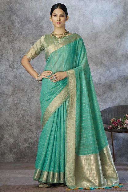 Eesha – Pure Cotton Weaving Handloom Saree