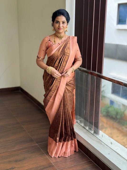 Anaya – Banarasi Soft Silk Saree